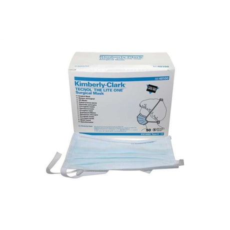 KC 48100 BX/50  FACE MASKS, LITE ONE, TIE