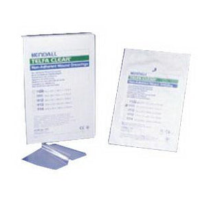 KND 1111 BX/25  (2/PKG) TELFA CLEAR DRESSING, 4IN X 4IN, STERILE