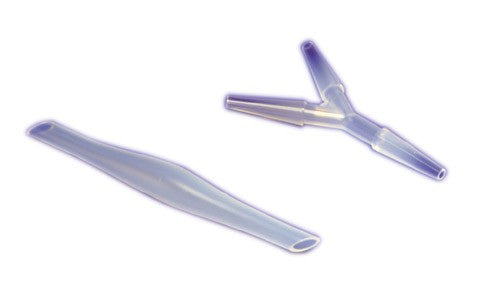 KND 155650 EA/1 FIVE-IN-ONE TUBING CONNECTOR, CLEAR, NON-STERILE. FITS 7/32IN TO 7/15IN TUBING.