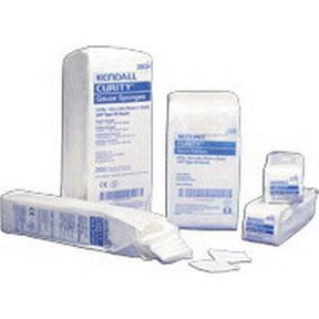 KND 2634 PKG/200 CURITY GAUZE SPONGE. 4X4" 12 PLY NON-STERILE