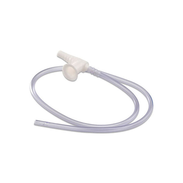 KND 31420 CS/50 STRAIGHT PACKED SUCTION CATHETERS WITH SAFE-T-VAC VALVE, 14FR.21" LATEX-FREE 