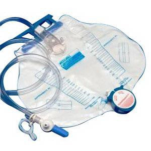 KND 6308LL EA/1 DOVER URINE DRAINAGE BAG W LUER-LOK SAMPLING, ANTI REFLUX  2000ML