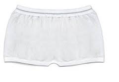 KND 708A CS/10BG (5EA/BG) WINGS INCONTINENCE KNIT PANTS, WHITE, 4XL, 52" - 77"