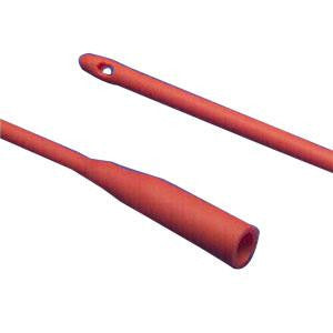 KND 8887660143 CS/100  S DOVERB RED RUBBER ROBINSON CATHETER - STERILE 16" 14FR