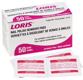 LER 113-01 BX/50 NAIL POLISH REMOVER PAD
