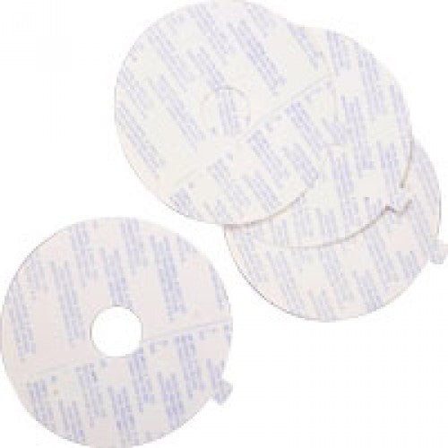 MAR 107C PK/10 MARLEN DOUBLE-FACED ADHESIVE TAPE DISC, 7/8IN PRE-CUT OPENING, 3 7/8IN OUTTER DIAMETER