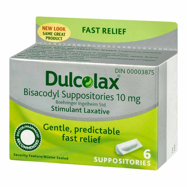 BX/100 DULCOLAX 10MG SUPPOSITORIES