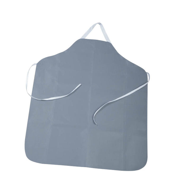 MDL MDT014119 EA/1 TEFLON COATED SMOKER'S APRON, FULL CHEST AND LAP, GREY
