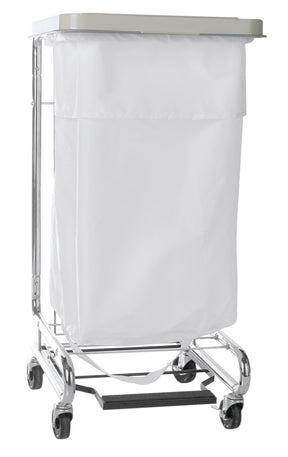 MDL MDT021348 (CS/24) EA/1 LAUNDRY HAMPER BAG 30" X 40", DENIER NYLON WITH DRAWCORD, WHITE.7.2