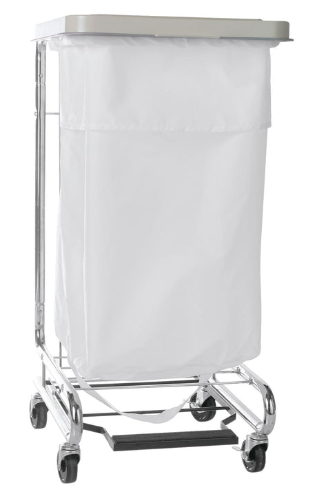 MDL MDT021348 (CS/24) EA/1 LAUNDRY HAMPER BAG 30" X 40", DENIER NYLON WITH DRAWCORD, WHITE.7.2