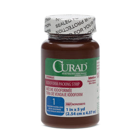 MDL NON256125 CS/12  PACKING STRIP IODOFORM 1/2 " X 5YD STERILE
