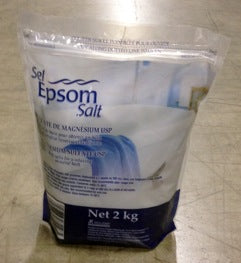 MED 318-295881 1/EA  Epsom Salts   2kg bag