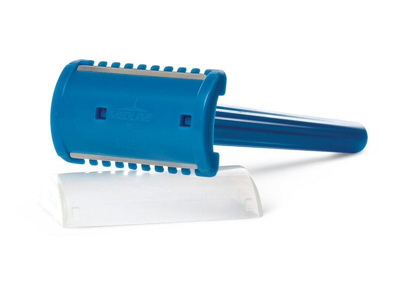 MED DYND70836 100/CS RAZOR, SHAVE PREP, STERILE, 2 SIDED