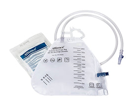 MED UR332 (CS20) EA/1 URINARY DRAINAGE BAG 2000 ML W/ ANTI-FLUX VALVE LATEX FREE.