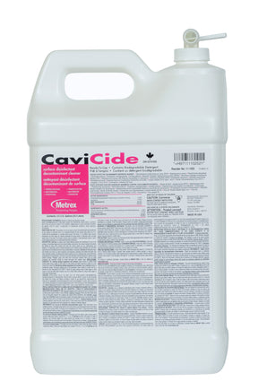 MET 11-1025 EA/1 CAVACIDE DISINFECTANT SPRAY FOR HARD SURFACES 2.5 GALLON BOTTLE