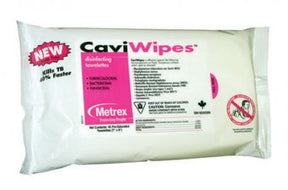 MET 11-1224 PK/45  CAVIWIPES DISINFECTING TOWELLETE FLAT PACK, 7IN X 9IN