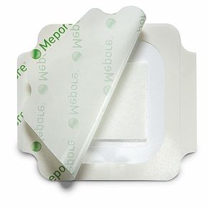MOL 275800 BX/25 MEPORE FILM AND PAD DRESSING, SIZE 9CM X 30CM