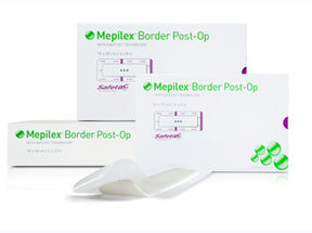 MOL 496600 BX/10 DRESSING MEPILEX POST OP, SIZE 10CM X 30CM.