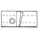 NUH 6347C EA/1 NU-FORM REGULAR ELASTIC 7IN, LARGE, 3 1/4IN RIGHT SIDE OPENING (NON-RETURNABLE)