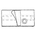 NUH 6352G EA/1 NU-FORM REGULAR ELASTIC 8IN, LARGE, 2 1/2IN LEFT SIDE OPENING (NON-RETURNABLE)