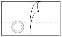 NUH 6358-A EA/1 NU-FORM REGULAR ELASTIC 8IN, X-LARGE, 2 3/4IN RIGHT SIDE OPENING (NON-RETURNABLE)