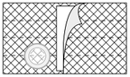 NUH 6452-I EA/1 NU-FORM COOL COMFORT 8IN, LARGE, 2 5/8IN LEFT SIDE OPENING (NON-RETURNABLE)