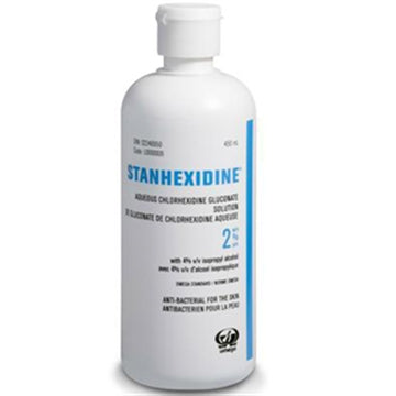 OMEL0000009 EA/1 2% AQUEOUS SOLUTION STANHEXIDINE,450ML.