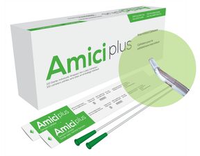 OOS 5714 BX/100 AMICI PLUS TIEMANN INTERMITTENT CATHETERS, SIZE 14FR 16IN