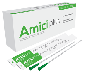 OOS 5914 BX/100 AMICI PLUS MALE INTERMITTENT CATHETERS, SIZE 14FR 16IN