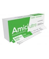OOS 7912 BX/100 AMICI ULTRA MALE INTERMITTENT CATHETERS, SIZE 12FR 16IN