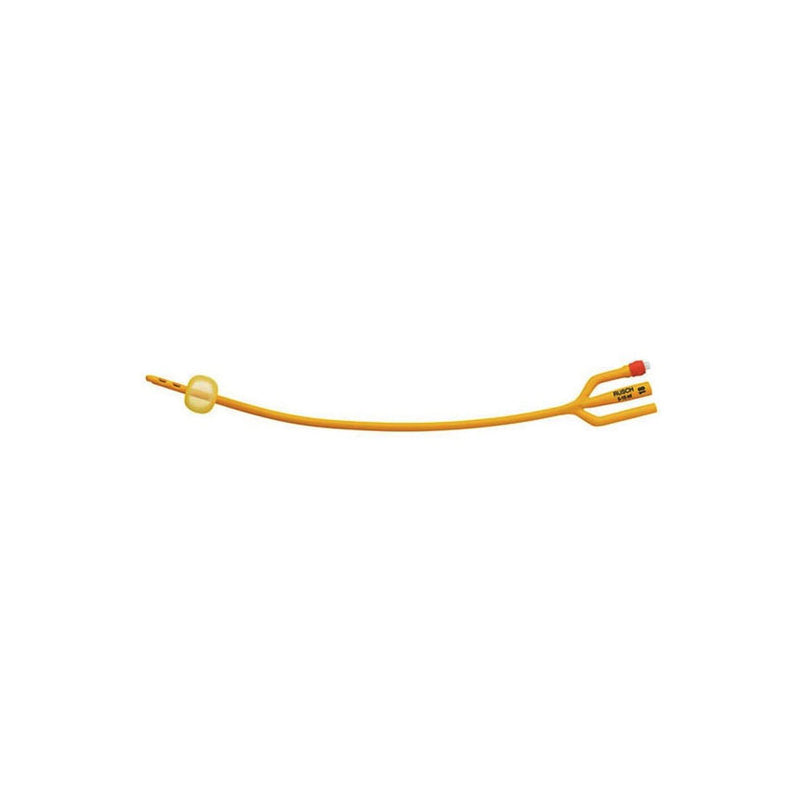 RUS 183430240 BX/10 GOLD SILICONE COATED 3-WAY FOLEY CATHETER, 24FR 30CC