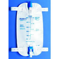 RUS 452932 (CS48) EA/1 EASY TOP URINARY LEG BAG, 32OZ (950ML)