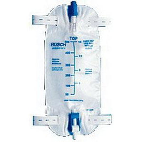 RUS 453919 Anti-Reflux Drainage Bag 19oz. 18" Extention Tubing. Each