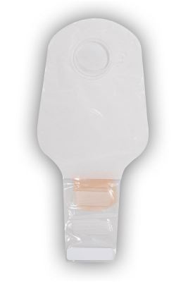 SALT HDDS1350 BX/30 HARMONY DUO SMALL DRAINABLE TRANSPARENT POUCH, SIZE 13MM - 50MM