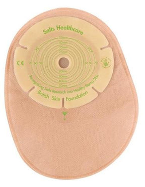 SALT N35 BX/30 CONFIDENCE NATURAL WITH ALOE 1-PIECE CLOSED TRANSPARENT POUCH, PRE-CUT 35MM