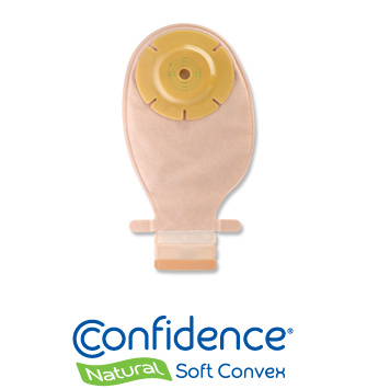 SALT XNDL1352 BX/10 CONFIDENCE NATURAL SOFT CONVEXITY WITH FLEXIFIT & ALOE DRAINABLE CUT TO FIT 13-52MM, SHORT.