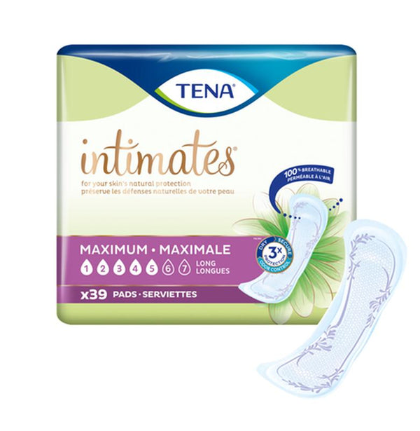 SCA 54295 TENA® Intimates™ Maximum Absorbency Incontinence Pads, Long Length