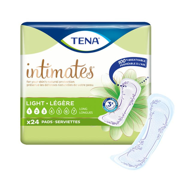 SCA 54344 TENA® Intimates™ Ultra Thin Light Bladder Leakage Pads, Long Length