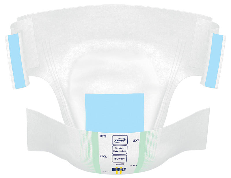 SCA 61391 TENA® Stretch™ Super Bariatric Incontinence Brief, Super Absorbency, 3X-Large