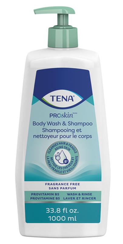 SCA 64343 TENA® ProSkin™ Body Wash & Shampoo - Scent Free 33.8 fl. oz.
