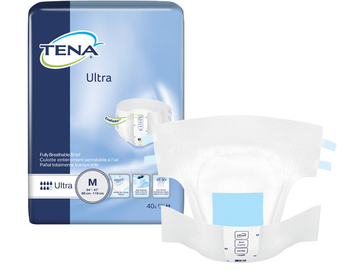 SCA 67200 TENA® Ultra Incontinence Brief, Ultra Absorbency, Medium