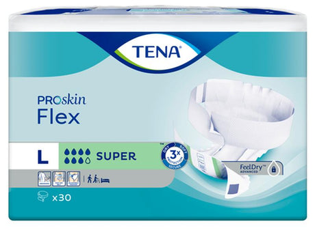 SCA 67806 TENA® ProSkin™ Flex Super Brief, Maximum Absorbency, Size 16/Large