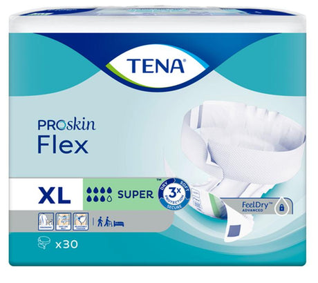 SCA 67807 TENA® ProSkin™ Flex Super Brief, Maximum Absorbency, Size 20/X-Large