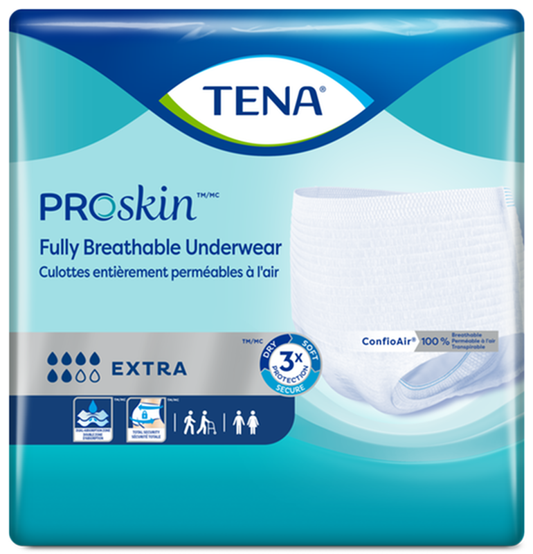 SCA 72232 TENA® Extra Protective Incontinence Underwear, Extra Absorbency, Medium