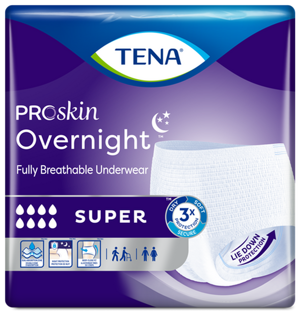 TENA Comfort Maxi  Extra Long, Large shaped incontinence pad