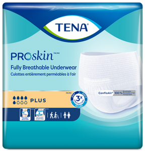 SCA 72632 TENA® Plus Protective Incontinence Underwear, Plus Absorbency,  Medium