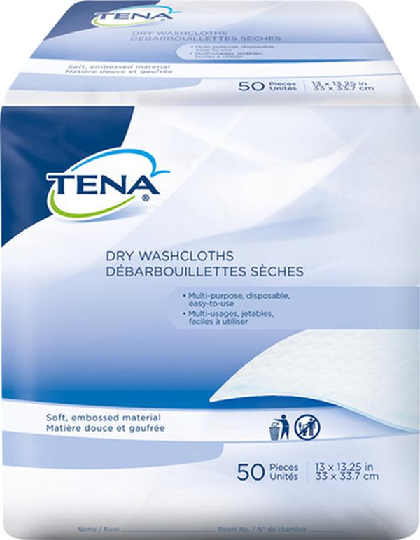 SCA 74500 TENA® Dry Washcloths