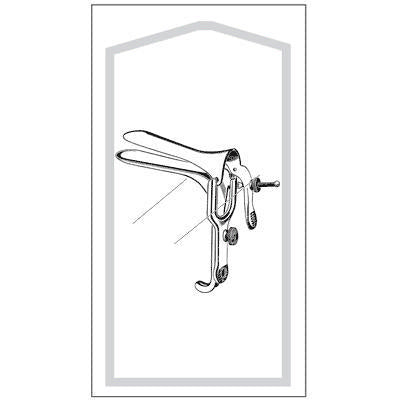 SKL 96-2604 CS/50  VAGINAL SPECULUM STERILE, MEDIUM