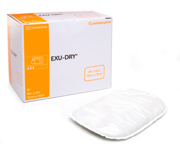 SNU 5999009 BX/30 EXU-DRY BURN WOUND DRESSING, SIZE 23CM X 38CM