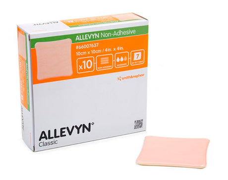 SNU 66000093 BX/10 ALLEVYN NON-ADHESIVE HYDRO FOAM DRESSING, SIZE 15CM X 15CM